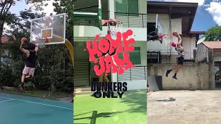Thirdy Ravena Vs Juan GDL Vs Jamie Malonzo In HOME JAM The First ever Stay at home Dunk Contest