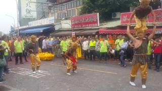 106關渡太子會中壇元帥送爐祈安遶境【三重鍾藝劇團-美猴陣】