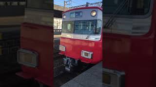 名鉄6505f＋6815f急行一宮行き須ヶ口駅発車