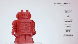 Huge 3D Printed Ultibot - Ultimaker: 3D Printing Timelapse