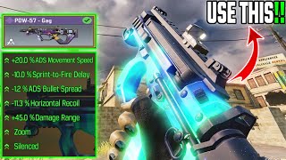 New PDW-57 is Cracked!! PDW-57 Gunsmith Destroying Meta Abuser In Season 10 COD Mobile [31 KILLS]