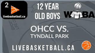 WMBA- 12 boys OHCC vs. 12 boys Tyndall Park