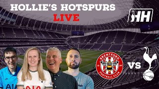 BRENTFORD (2) VS TOTTENHAM (2) | Hollie's Hotspurs Live | Match Reaction #EPL