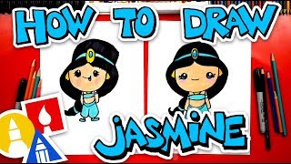 How To Draw Princess Jasmine From Aladdin