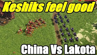 China Keshik Vs Lakota Horsemen Age Of Empires 3