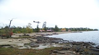 Landing On Whitewater Lake With Mattice Lake Outfitters