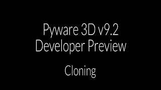 9.2 Developer Preview: Cloning