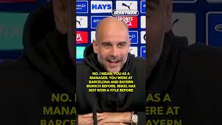 'My first league title was over 100 points! IT IS EASY!' | Pep Guardiola