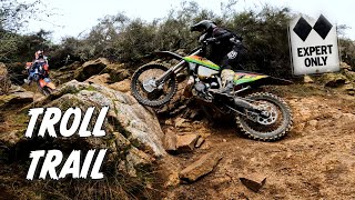 Riding Troll Trail's Most Difficult Section - Hollister Hills