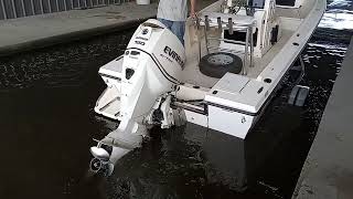 LOW HOURS!!! Evinrude E-Tec 150 2013,START UP, 2006 Key West 1900