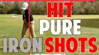 Golf Lesson to Hit Pure Iron Shots |  Shoulder to Shoulder Drill