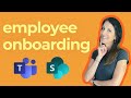 Master Employee Onboarding with SharePoint & Teams in Under an Hour!