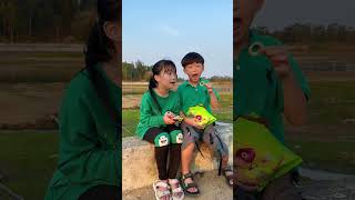 妹妹这招太狠了，万万没有想到这么恶心哥哥 #funny #搞笑 #cutebaby