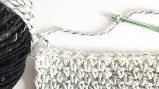Crochet Moss Stitch