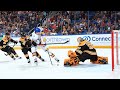 Tage Thompson outmuscles the Bruins for a shorthanded beauty