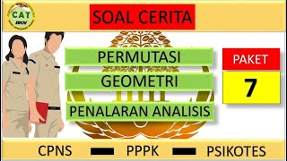 Pembahasan soal cerita matematika TIU CPNS paket 7