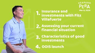 2900 | Insurance and investments, Assess Current Financial Situation, OOI5 launch