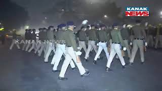 Parade Rehearsal Underway For The 76th Republic Day At Kartavya Path