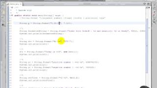 Advanced Java tutorial - Formatted Integers Floats Strings Dates