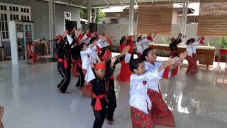 tarian maengket SD GMIM 59 TATELU