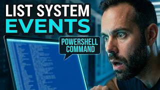 Windows PowerShell Get-WinEvent -LogName System Command | System log