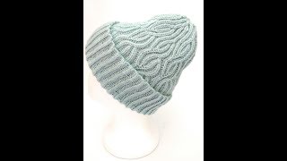 Brioche Two stitch Right-leaning Decrease in the Round