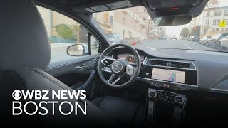 Boston TV reporter takes ride in Waymo driverless car in San Francisco
