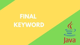 Final Keyword In Java With Examples | Important Java Interview Question #java #interview