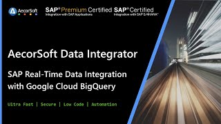 SAP Real-time Change-Data-Capture (CDC) into Google Cloud BigQuery