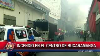 Incendio en el centro de Bucaramanga | Oro Noticias