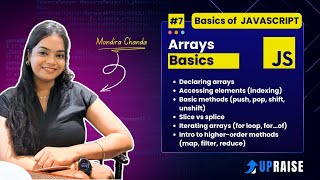 JavaScript Arrays Full Tutorial Hindi | Push Pop Shift Splice Map Filter Reduce | #7 JS Basics