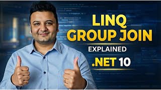 LINQ GroupJoin Explained in C# | Master join into in .NET 10