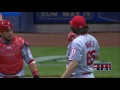 laa@mil villar hits a two run double off mahle s leg