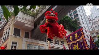 part 2 of the CNY lion/dragon dance in hongkong