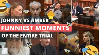Crazy & Funny Moments from Johnny Depp and Amber Heard Defamation Trial #johnnydepp #amberheard