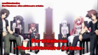 [sashimisubs] fortissimo -the ultimate crisis- fripSide 歌詞付き