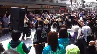 長州よさこい連 崋劉眞『男なら』【2018 太宰府門前真舞祭】～参道②～