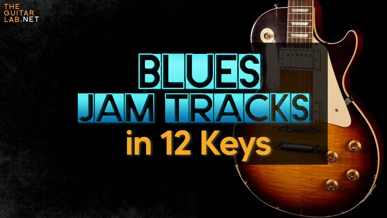 Blues Guitar Backing Track In A (from The Blues Jam Tracks In 12 Keys ...