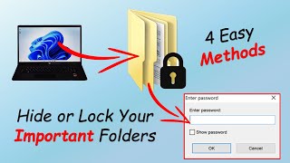 HOW TO LOCK OR HIDE IMPORTANT FOLDERS IN PC | ANVI FOLDER LOCKER | DTECH WALLAH