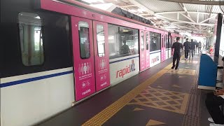 [Women Coaches Stickers] LRT Ampang Line | CSR Zhuzhou Amy (AMY21) Departing Maluri