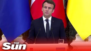 Russia's Kremlin dismisses Macron claims he won concessions from Putin