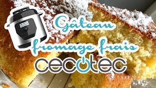 Recettes GM Delux Cecotec — GÂTEAU AU FROMAGE A LA CRÈME ET CITRON