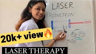 Laser Therapy in physiotherapy | electrotherapy | production | Types | PART 1/2