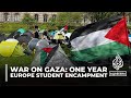 Student protests against Israel’s war on Gaza spread across Europe