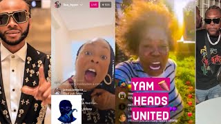 LISA HYPER \u0026 QUEENIE IG LIVE DISSING UP VYBZ KARTEL DEXTA DAPS NICKI MINAJ ‼️ YAM 🍠 HEADS UNITED