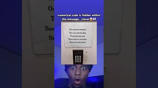 Can you crack the code🤔? #shorts #funny #tiktok #relatable #trending