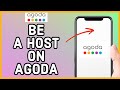 How to be a Host on Agoda 2023?