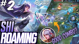 Fishing while my carry is sniping! | Shi Roaming Gameplay #2 | Honor of Kings