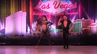 ULDC   Pro Salsa Cabaret Couple   SIMONE SANFILIPPO \u0026 Serena Maso   2nd Place