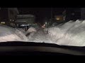 観測史上最高の大雪の翌日の千歳市